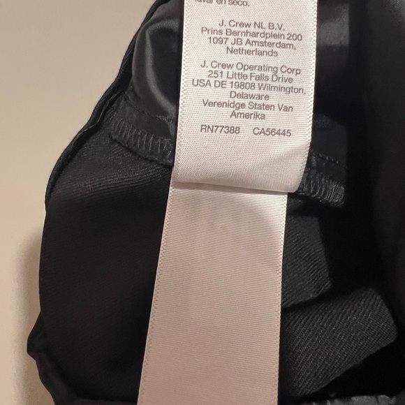 NWT Madewell Black Trouser Pant - Size 10 - Picture 8 of 15